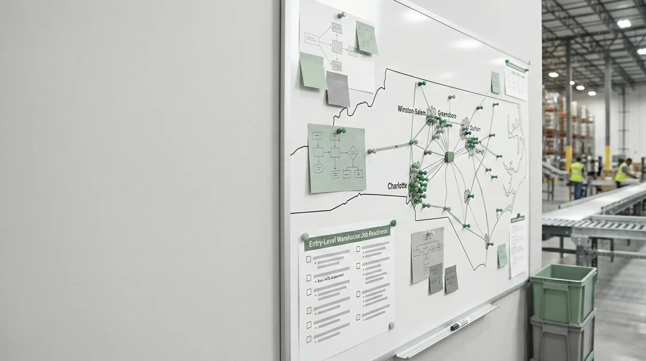 Entry Level Warehouse Jobs in North Carolina: City Priority Framework